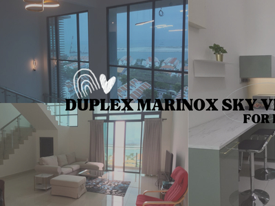 Duplex Marinox Sky Villa Seaview Available Unit For Rent @ Tanjung Tokong
