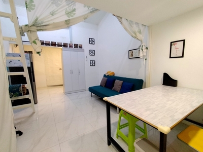 Room with loft at landed house, fully furnished, more privacy