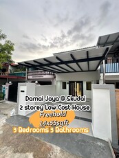 2 Storey Low Cost House for Sale Damai Jaya Skudai