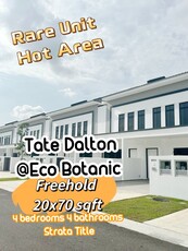 2 Storey Terrace House Tate Dalton Eco Botanic 2 for Sale