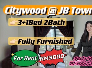 Citywood 3+1BR Fully Furnished
