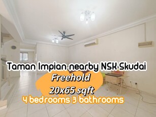 Double Storey House Taman Impian Skudai for Sale