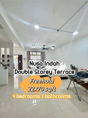 Double Storey Terrace House Kiara Hill, Nusa Indah
