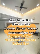 LARGE 2 STOREY TERRACE NORTH CANAL GARDEN HORIZON HILLS FOR SALE