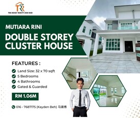 Mutiara Rini Double Storey Cluster House