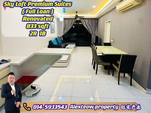Sky Loft Premium Suites Full Loan/ 2R 1B/ 833sqft/ Bukit Indah/ Iskandar Puteri