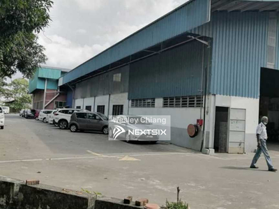 Detached factory BUA 25K SQF @Kawasan Perindustrian Larkin