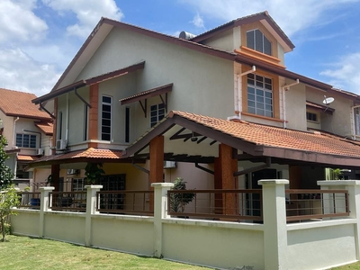 Double Storey Terrace End Lot Jalan Elektron Denai Alam For Rent