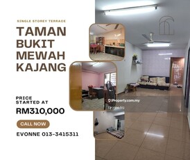 Below Market, Single Storey House For Sale, Taman Bukit Mewah,Kajang