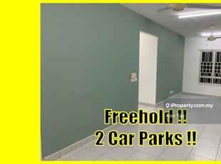 Freehold With Strata Title!! 2 Car Parks!! Mid Floor!!