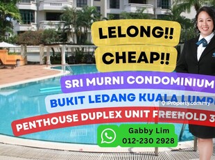 Lelong Super Cheap Condominium @ Sri Murni Bukit Ledang Kuala Lumpur