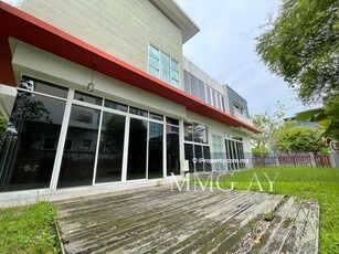 Living hall river view Setia Eco Park 2sty bungalow freehold sale