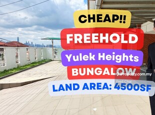 S U P E R C H E A P Taman Yulek Cheras Bungalow for sale