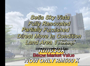 Setia Sky Vista Bayan Lepas Fully Renovaetd Below Market Value