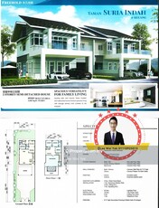 Taman Suria Indah Kluang Double Storey Semi-D New House For Sales