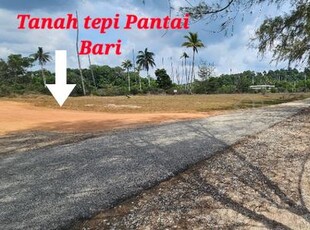 Tanah cantik tepi Pantai Bari Setiu Terengganu