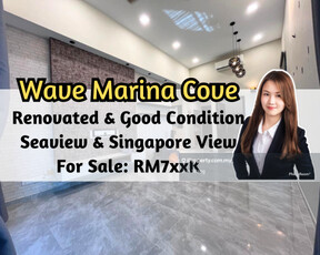 Wave Marina Cove, Renovated, Good Condition, Seaview, Singapore View