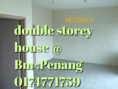Double storey house @ pearl villa bukit mertajam for sales