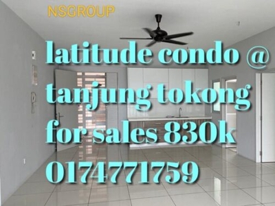 Latitude condo @ tanjung tokong for sales today