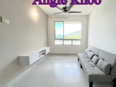 NEW PAINT Centrio Avenue in Gelugor 680SQFT Renovated [NICE VIEW]