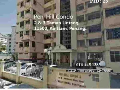Ref: 120, Penhill Condo at Air Itam Genearal Hospital, Penang Hill
