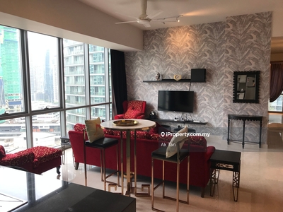 Klcc fully furnished condo with lrt & nice ID for Rent rm5.9k in kl