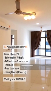 Sky 88 Good deal for sale , Service apartment
