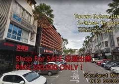 3-Storey Shoplot @Taman Sutera Utama