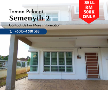 2-Sty Terrace End Lot@Taman Pelangi Semenyih 2 near Lotus's Mall【WTS】