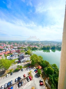CORNER UNIT VIEW LAKE Apartment Laguna Biru 1 Taman Tasik Biru Kundang