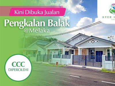 For Sale Rumah Berbandung Setingkat Pengkalan Balak Melaka
