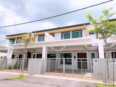 FREEHOLD Gated Guarded 2 Storey Terrace House 22x70 Krubong Heights