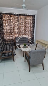 Fully Furnished with Air-con, The Heights Residences, Melaka