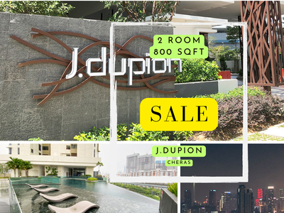 J.Dupion Residence For Sale【2 ROOM】@Cheras,Jalan Loke Yew near Sunway Velocity,HUKM,Leisure Mall,Eko Cheras,walkway to MRT Station