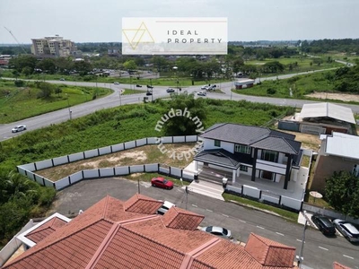 NEW 28 Point Big Land Double Storey Bungalow at Lopeng Miri