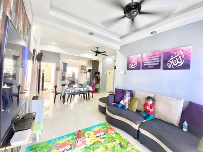 (BOOKING 1K) Renovated Apartment Taman Cheras Intan Batu 9 For Sale