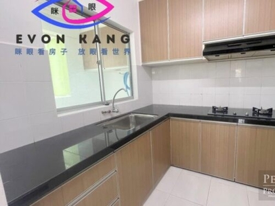 Worth! Harmony View Jelutong 700sf Corner Unit Partially Furnished Ren