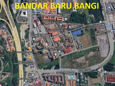 Bandar Baru Bangi Residential Land 26.72 Acre For Sale - Ideal For Mixed Residential Development.