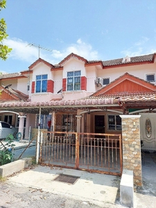Cheap Double Storey Terrace House at Sinar Alam Lorong Az-Zaharah Puncak Alam For Sale