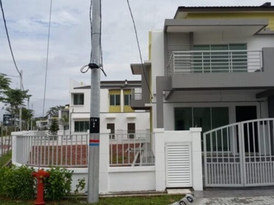 For Sale Double Storey Terrace House End Lot Taman Cassa Maya 2 Sungai Dua Butterworth Pulau Pinang