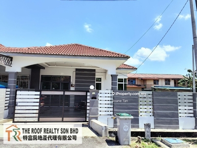 Muar Bukit Pasir Single Storey Semi-D House For Rent