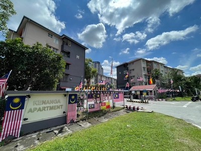 Murah Tingkat 1 Apartment Kenanga Taman Putra Perdana Puchong For Sale