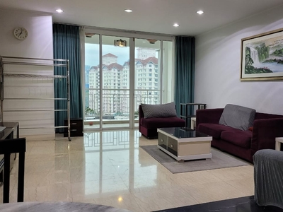 Mutiara Upper East Desa Pandan fully furnished 3rooms 3baths 2carparks balcony walk to LRT MRT