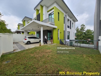 Rawang emerald west , the rise 3 storey bungalow
