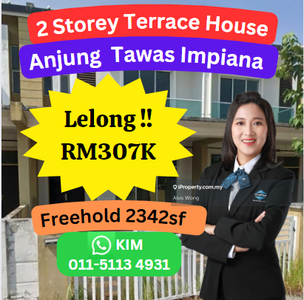 Cheap Rm93k 2 Storey Terrace House Anjung Tawas Impiana @ Ipoh