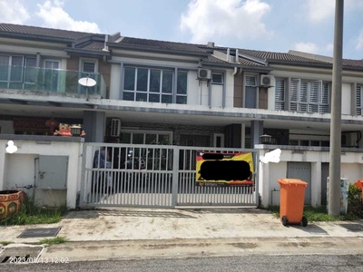 Facing Playground Double Storey Terrace House at Jalan Adenium 6 Bukit Beruntung Rawang For Sale