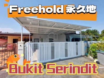 Fully Renovated Freehold House Taman Bukit Serindit Town Area