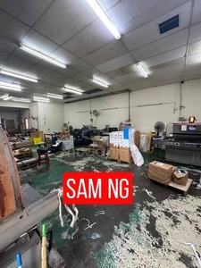 JELUTONG FORTUNE PARK LIGHT INDUSTRY FACTORY WAREHOUSE RENT 1.5 Storey