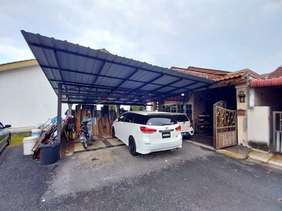 Murah End Lot Renovated Single Storey Taman Dato Bandar Meru Klang For Sale