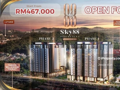 New Launch Condominium Sky88 Residence